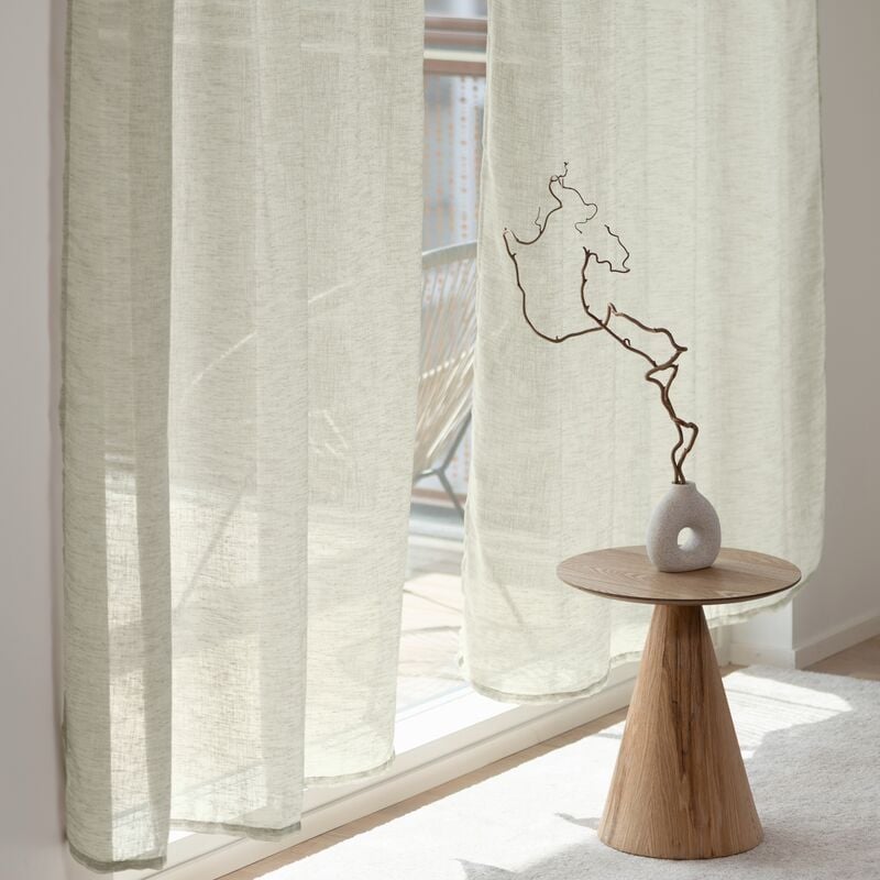 4Living Oliver sivuverho 2 kpl 140x240 cm vihreä